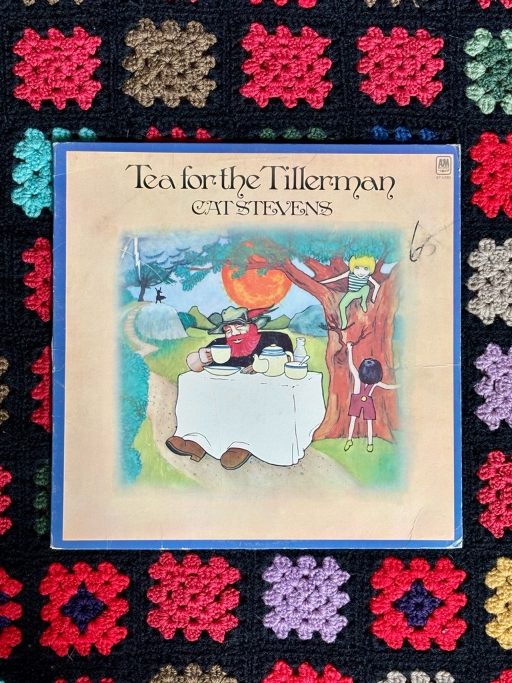 Cat Stevens Tea for the Tillerman LP SP 4280 Vinyl Record 1970 Vintage A&M Album